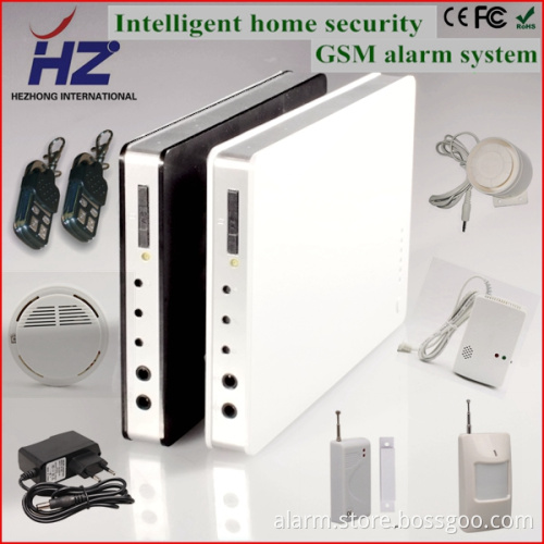 outdoor strobe siren with gsm home burglar security alarm system